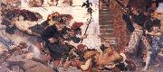 Ford Madox Brown The Expulsion of the Danes from Manchester 910 AD china oil painting artist